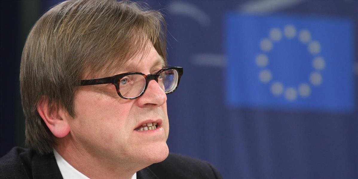 Verhofstadt vyzval Tuska, aby zasadnutie ministrov vnútra povýšil na summit EÚ