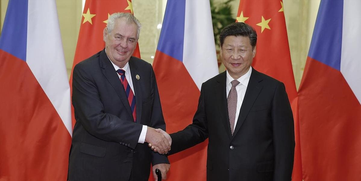 Čínsky prezident chválil na stretnutí s Milošom Zemanom český národ