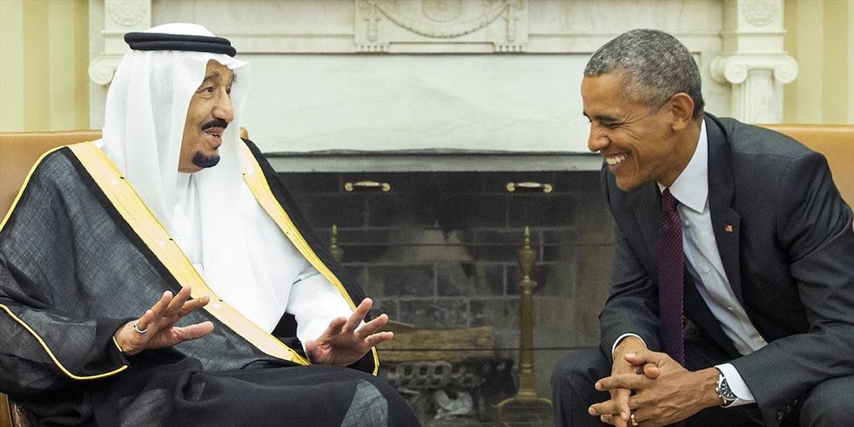 Saudský kráľ Salmán sa počas svojej prvej návštevy USA stretol s Obamom