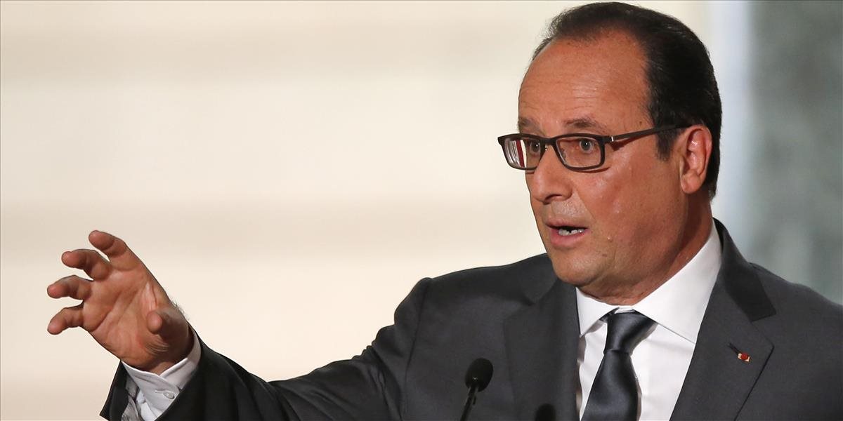 Hollande varuje pred humanitárnou krízou obrovských rozmerov