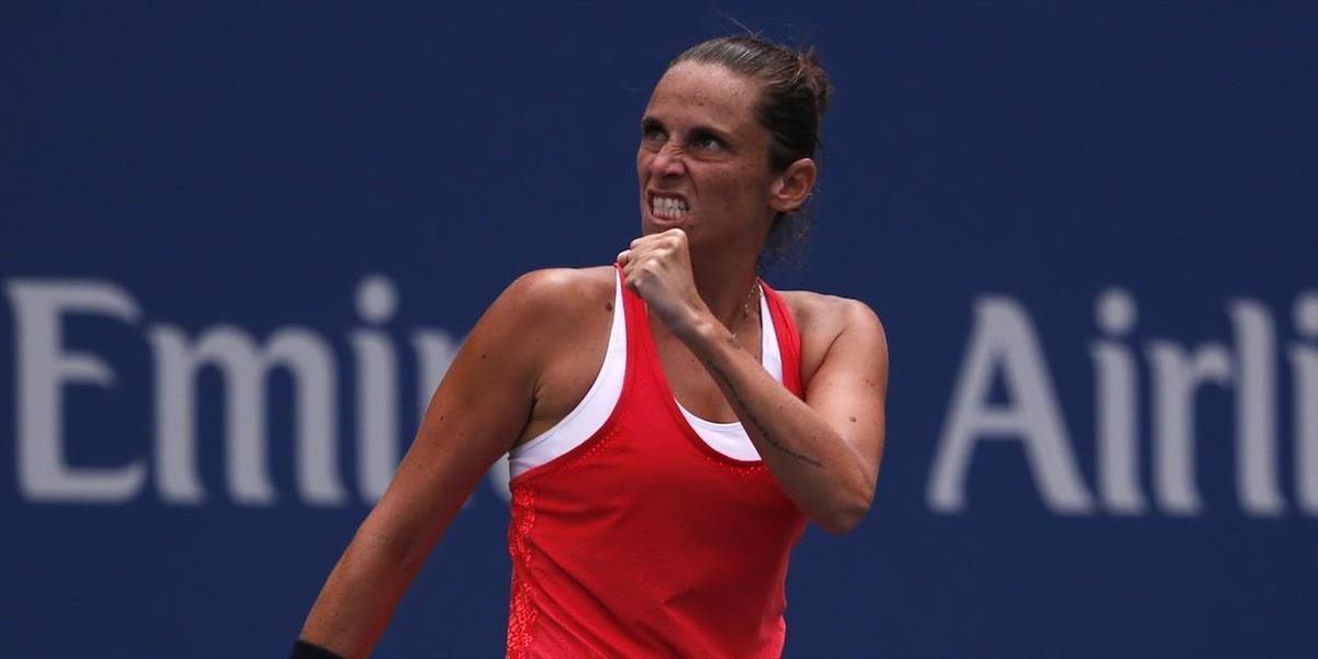 US Open: Vinciová vyradila Serenu Williamsovú, vo finále proti Pennettovej