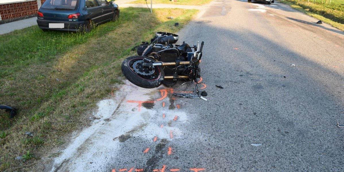 V obci Terňa sa ráno zabil motocyklista, na hlave nemal prilbu