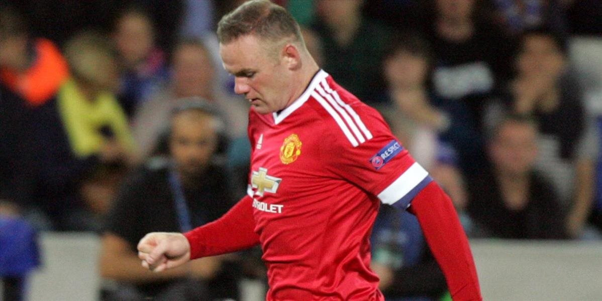 LM: Rooney pre svalové zranenie vynechá duel s PSV Eindhoven
