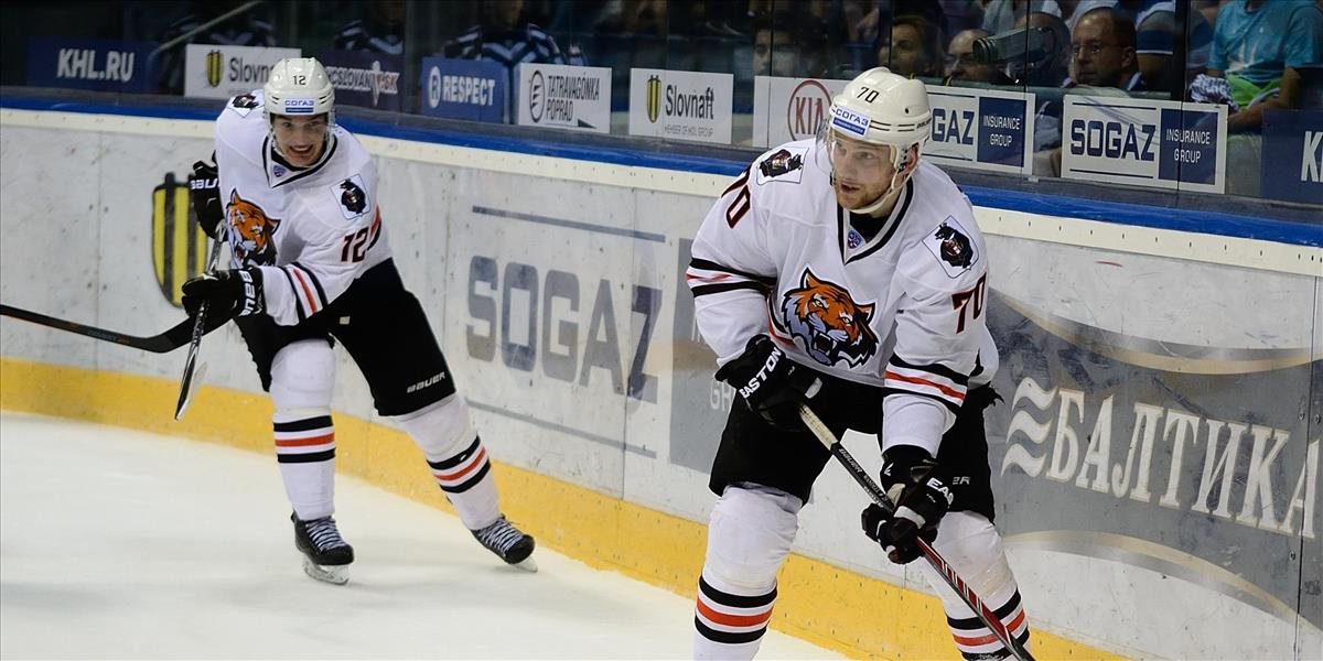 KHL: Amur stratil dvojgólový náskok, Jokeritom podľahli 2:3