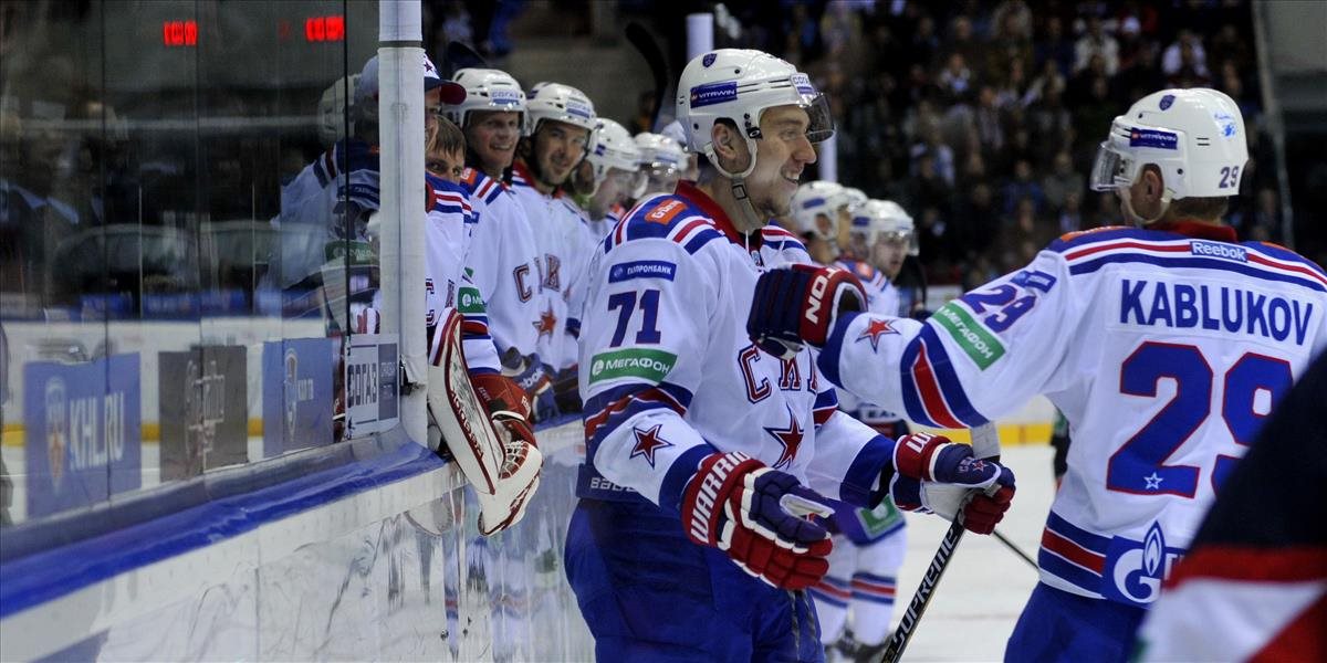 KHL: SKA Petrohrad prehral na domácom ľade s Dinamom Moskva 2:4