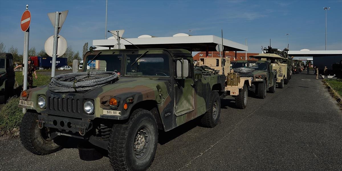 FOTO Americký konvoj už dorazil do Maďarska, cvičenie Brave Warrior sa začne vo štvrtok