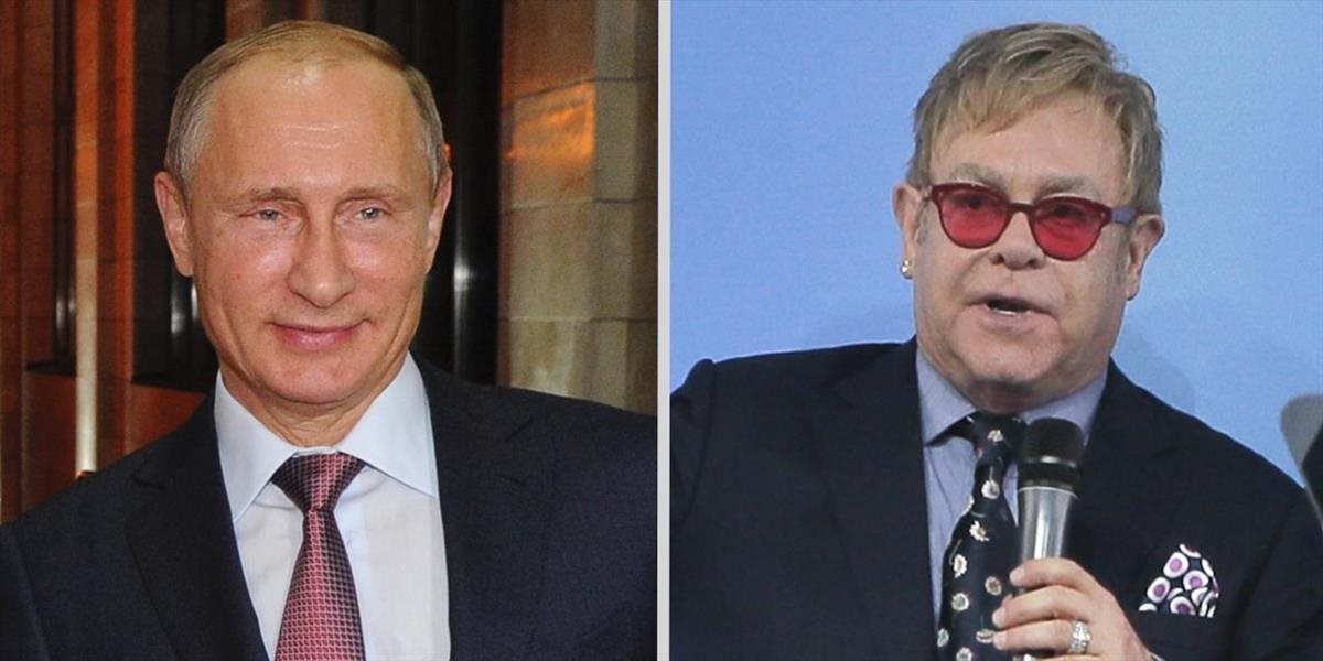 Z Eltona Johna si vystrelil ruský komik: Telefonoval mu v mene Putina, Elton mu uveril