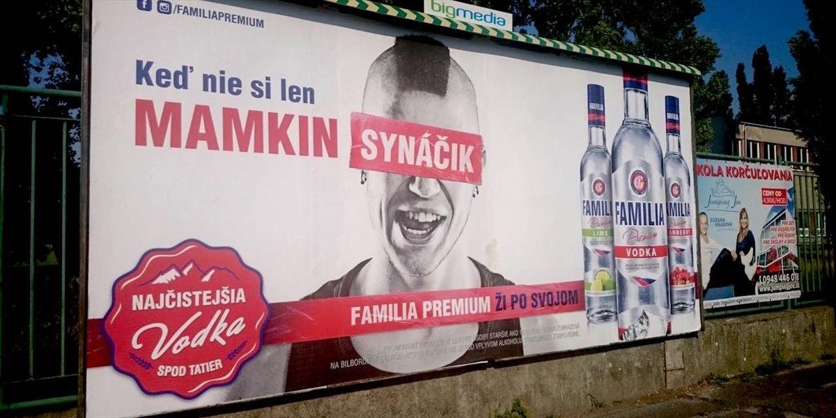 Reklamná kampaň na vodku porušuje etický kódex