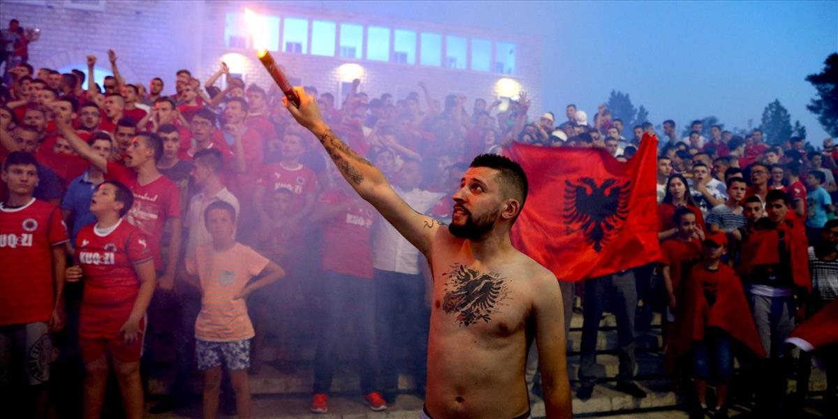 Albánsko pred duelom so Srbmi vyzýva fanúšikov: Žiadne drony