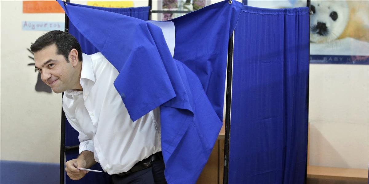 FOTO Gréci dnes hlasujú už v ďalších tohtoročných parlamentných voľbách