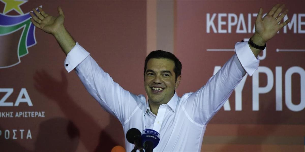 Voľby v Grécku: Zvíťazila Syriza, Tsipras bude pokračovať na čele vlády