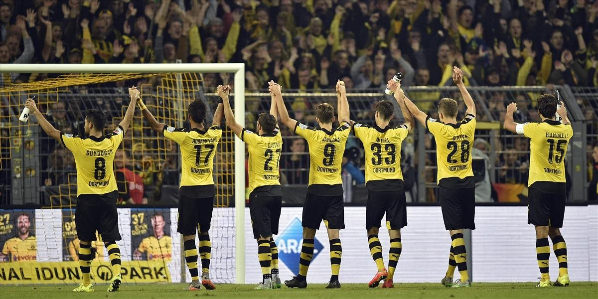 Dortmund sa prehupol do čela tabuľky