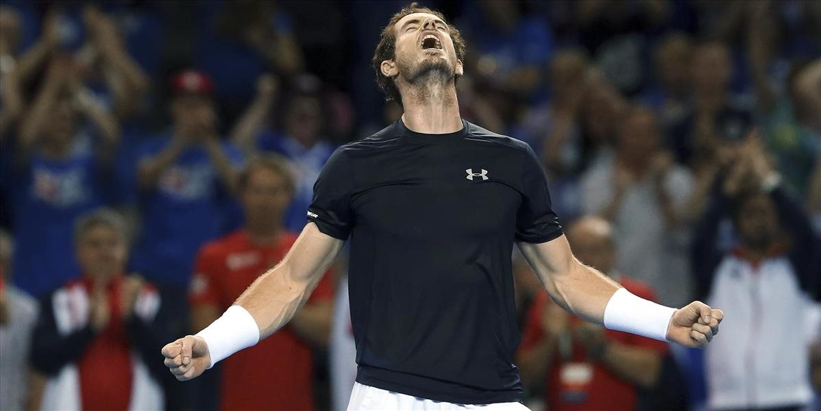 Davis Cup: Belgický zázrak a trojbodový Andy Murray