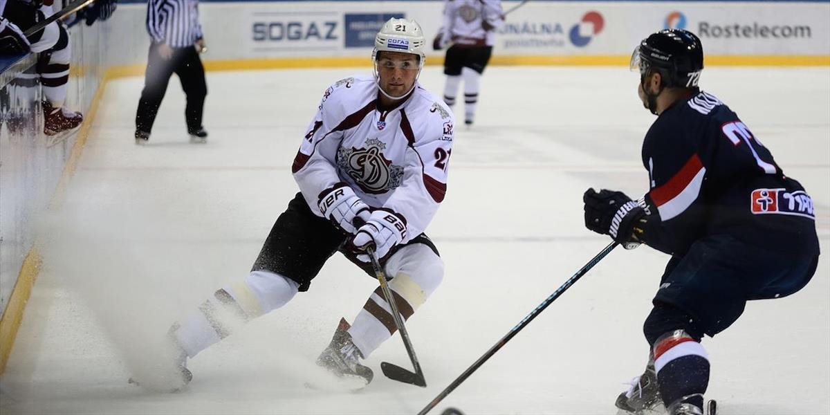 KHL: Slovan Bratislava zdolal Rigu po predĺžení