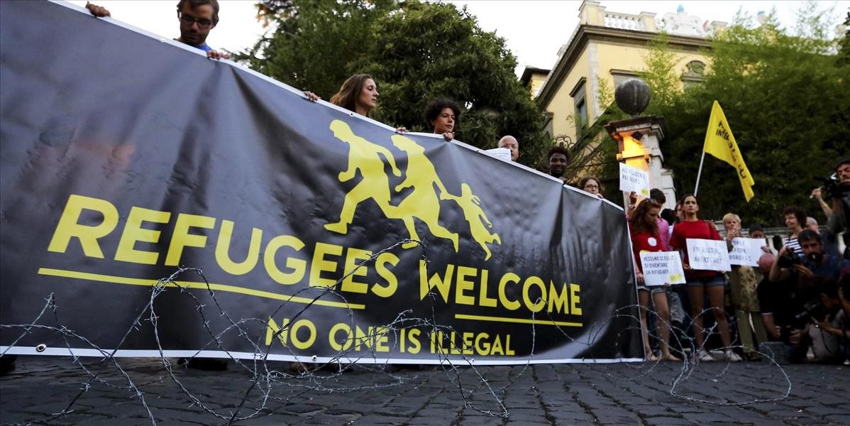 V Ríme protestovali proti prisťahovaleckej politike maďarskej vlády