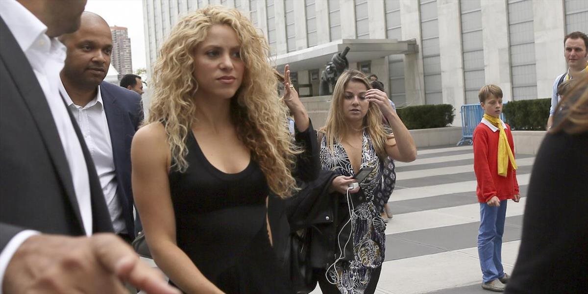 Speváčka Shakira vyzvala na ochranu detí celého sveta