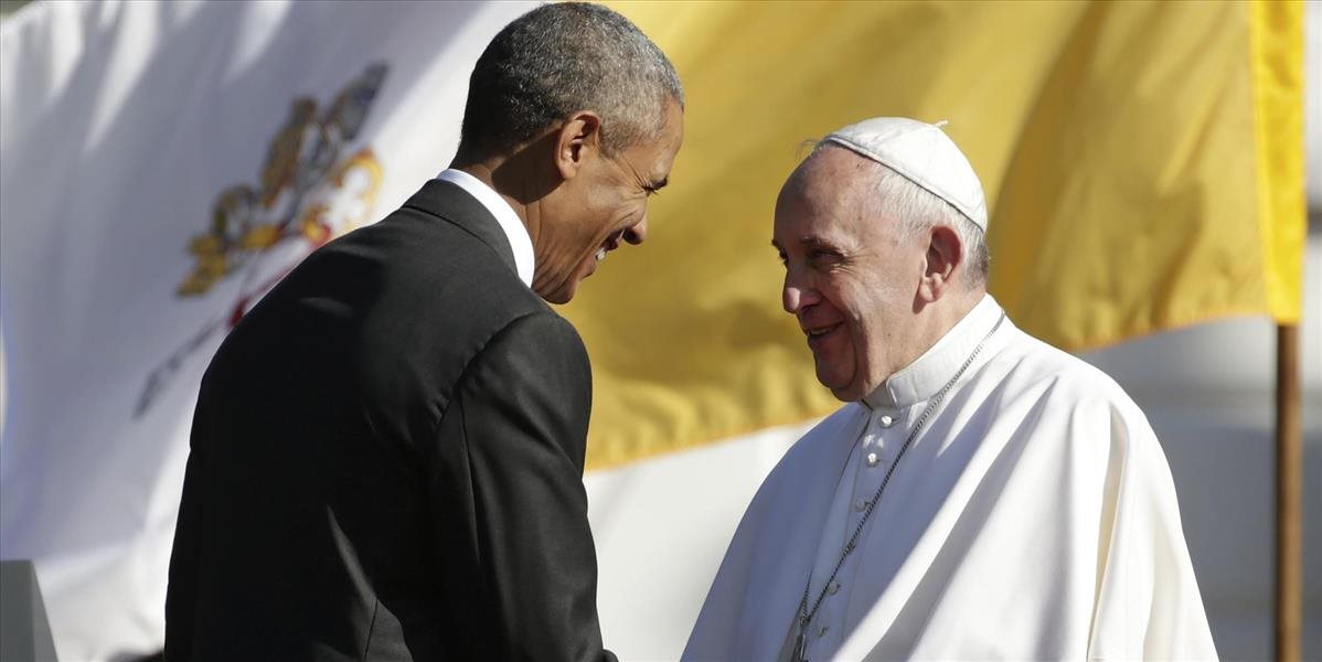 Barack Obama prijal pápeža Františka v Bielom dome
