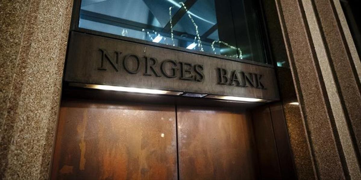 Nórska centrálna banka nečakane znížila kľúčový úrok o 25 bodov