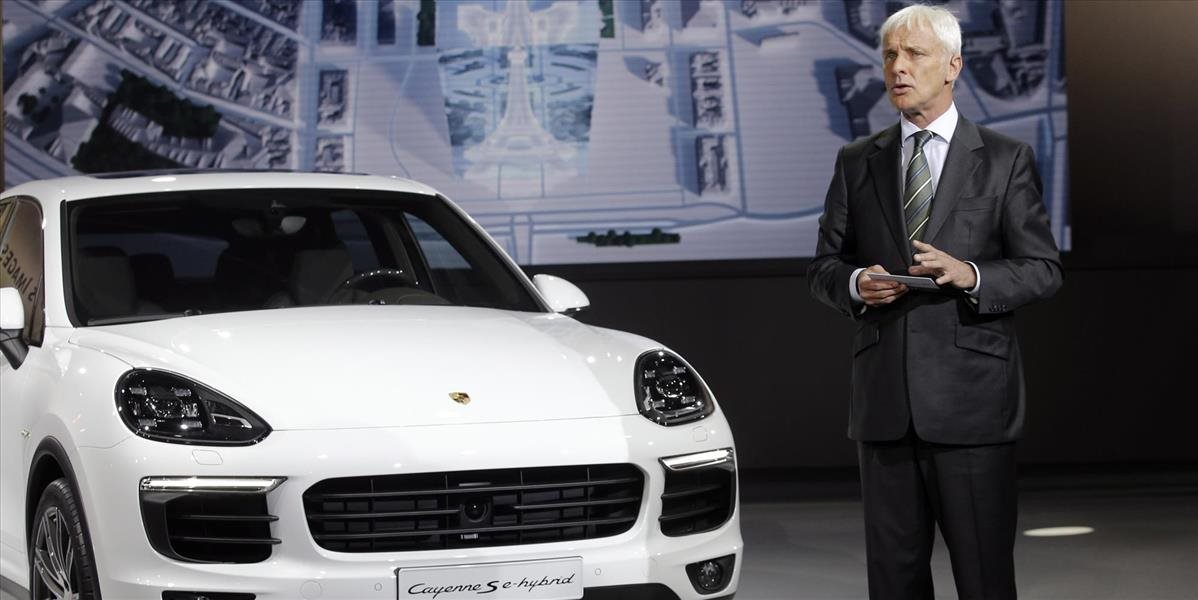 Novým šéfom Volkswagenu by mal byť výkonný riaditeľ Porsche Müller