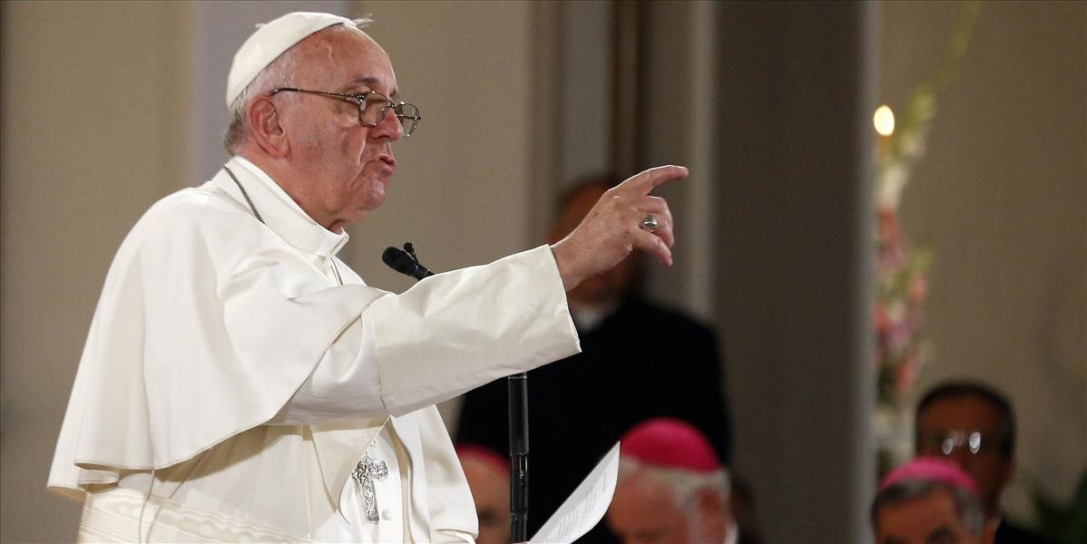 Pápež vo Washingtone obedoval s 200 bezdomovcami a chudobnými ľuďmi