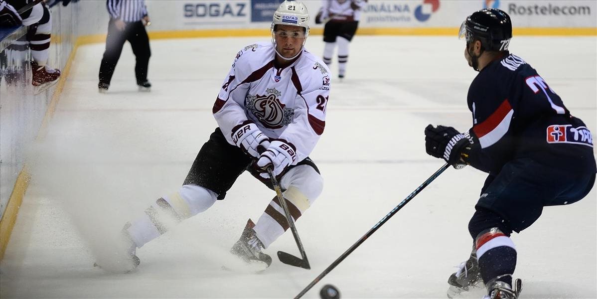 KHL: Slovan v Rige so zmenami v útokoch
