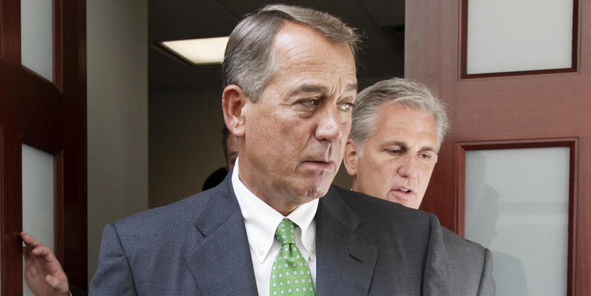 Predseda americkej Snemovne reprezentantov John Boehner odstúpi z funkcie