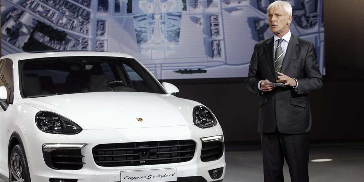 Novým šéfom Volkswagenu sa stal doterajší šéf Porsche Matthias Müller