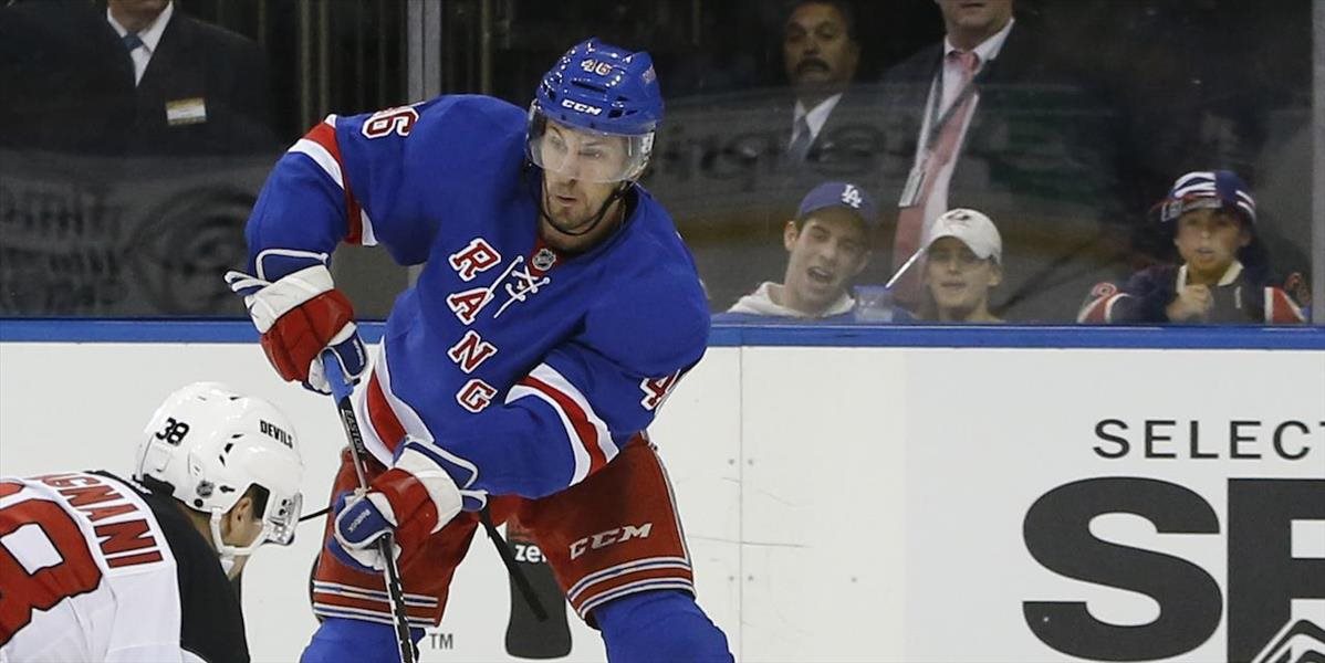 NHL: Rangers poslali Hrivíka na farmu, sezónu začne opäť v AHL