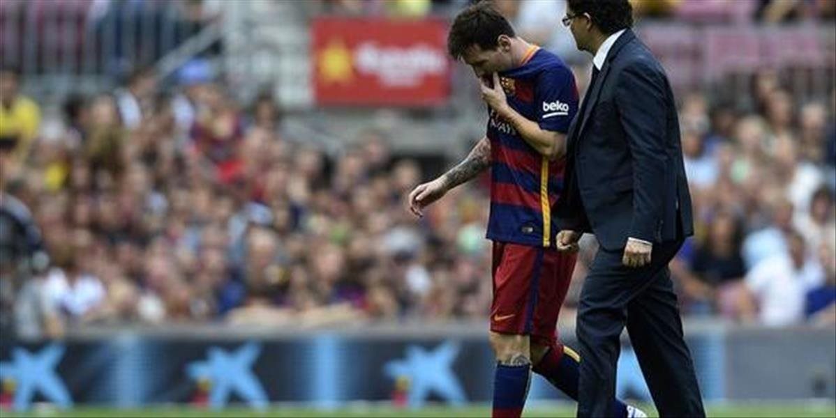 Tímový lekár Argentíny: Messi sa vráti za menej ako dva mesiace