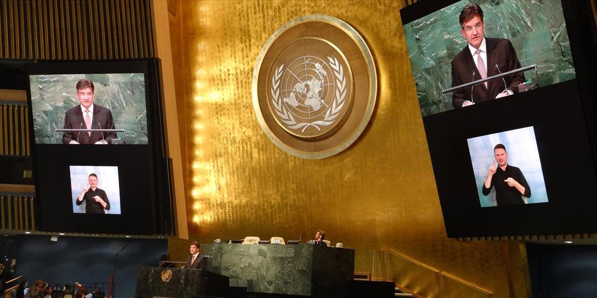 Lajčák v New Yorku hovoril aj o mierových operáciách OSN