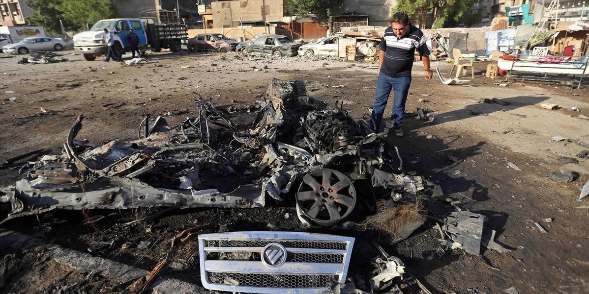 Islamský štát sa prihlásil k bombovému útoku autom v centre Bagdadu