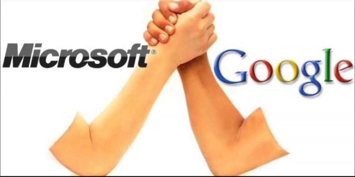Microsoft a Google sa dohodli na ukončení patentových sporov, chcú spolupracovať