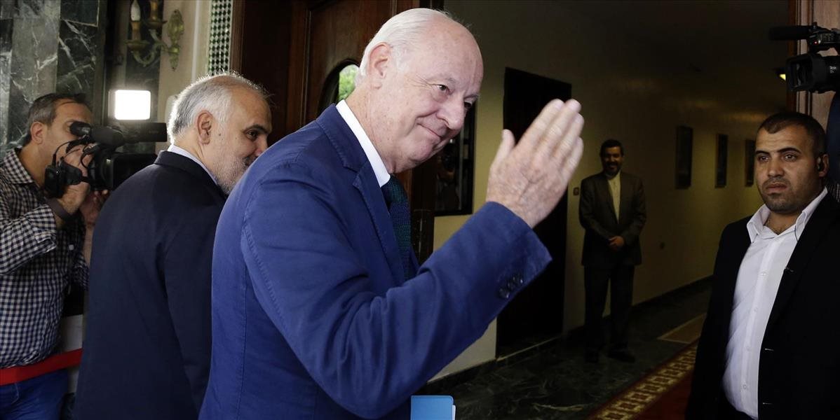 Mistura: Ruské nálety v Sýrii a utečenecká kríza prelomili pat a umožnia dialóg