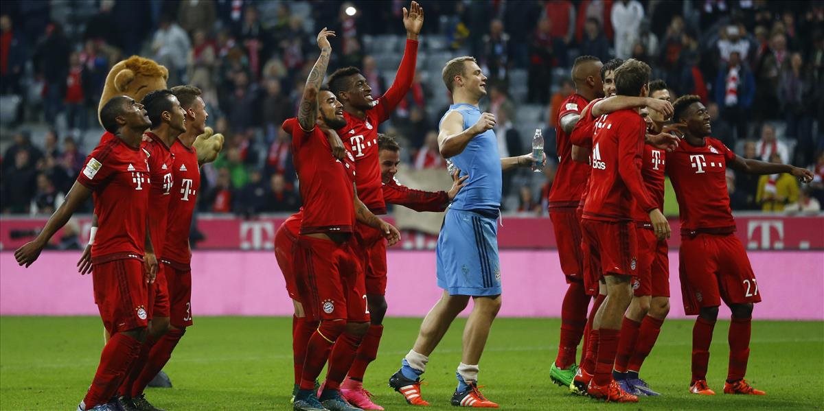 Bayern prevalcoval Dortmund, ligu vedie o sedem bodov