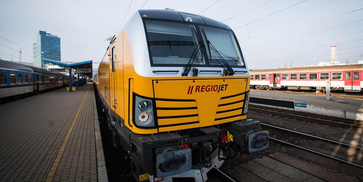 RegioJet chce od decembra spustiť priamy vlak zo Zvolena do Prahy