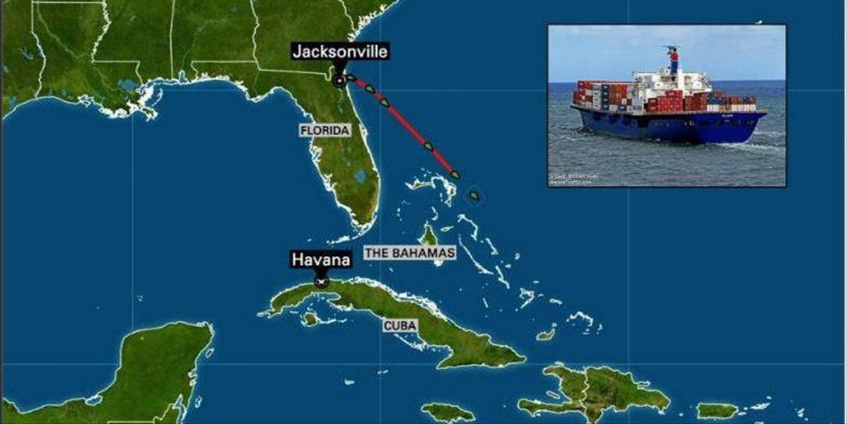 Nezvestná nákladná loď s 33 ľuďmi na palube sa počas hurikánu potopila