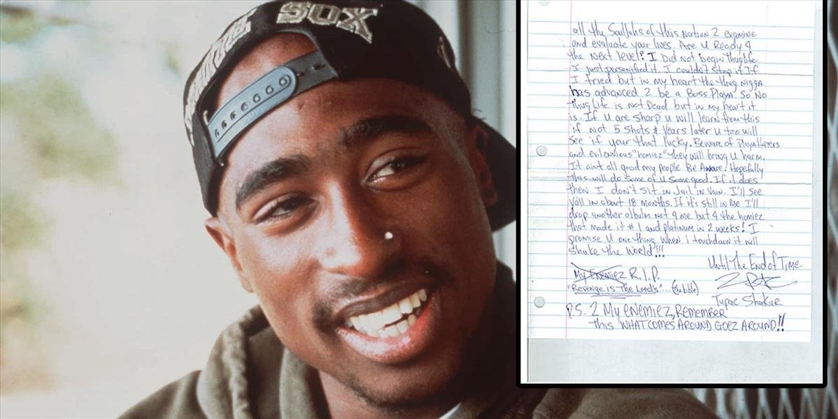 List Tupaca Shakura je na predaj