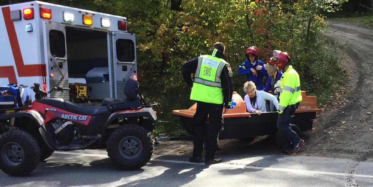 V americkom štáte Vermont sa vykoľajil osobný vlak, cestujúci utrpeli ľahšie zranenia