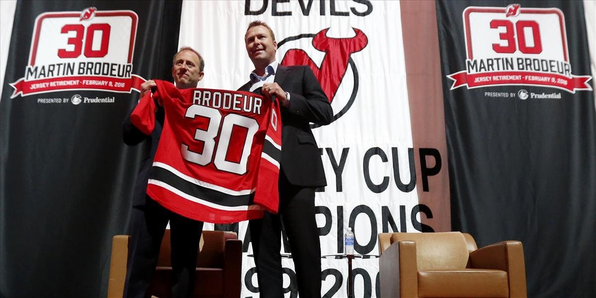 NHL: Pred halou Devils bude stáť Brodeurova socha