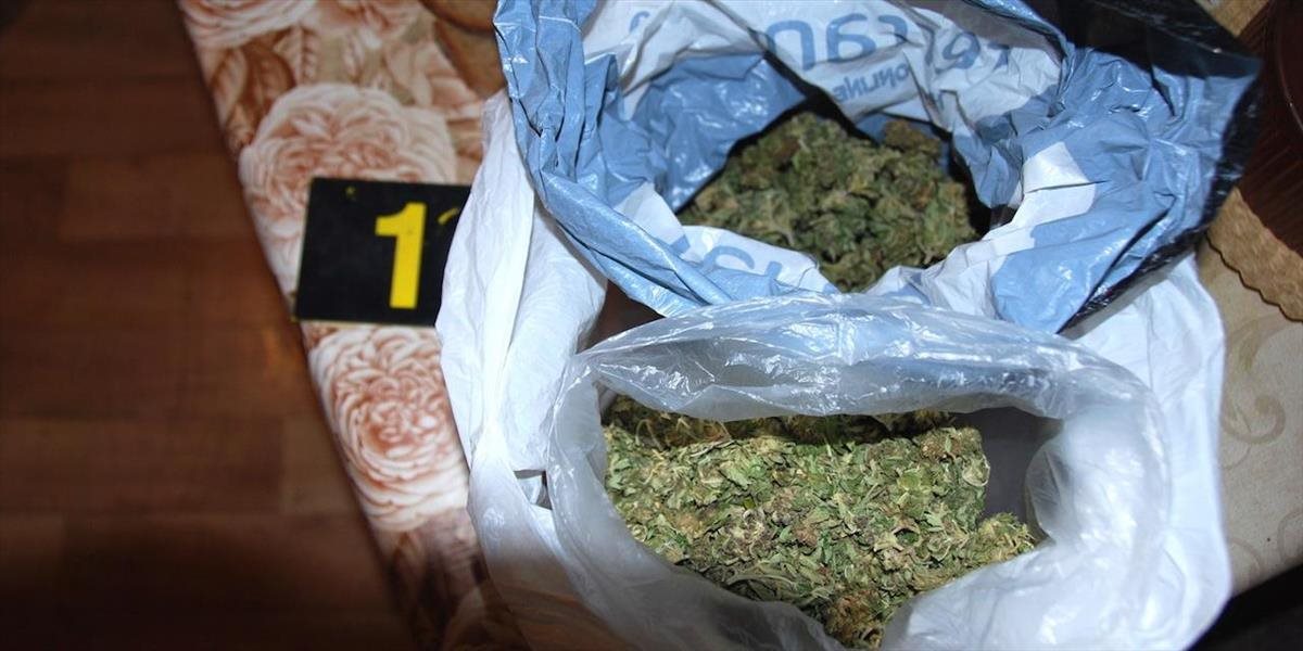 Mladík prevážal dve plné tašky marihuany, hrozí mu väzenie
