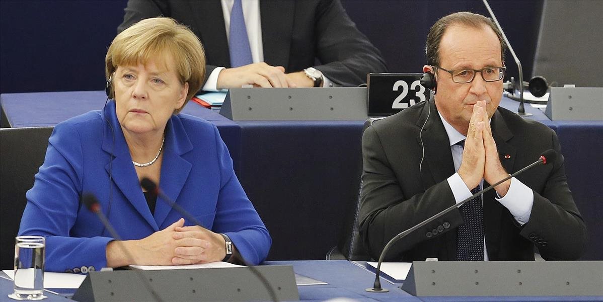 Merkelová a Hollande sa zhodli, že migračnú krízu musí EÚ riešiť spoločne