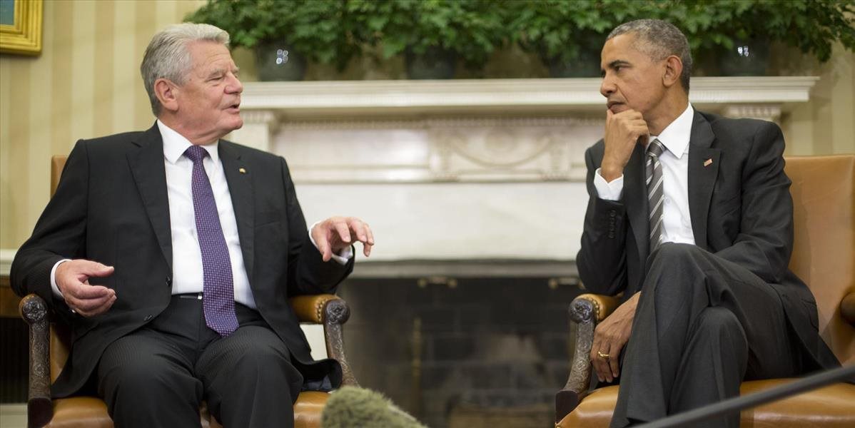 Gauck hovoril s Obamom o zjednotení Nemecka i utečeneckej kríze