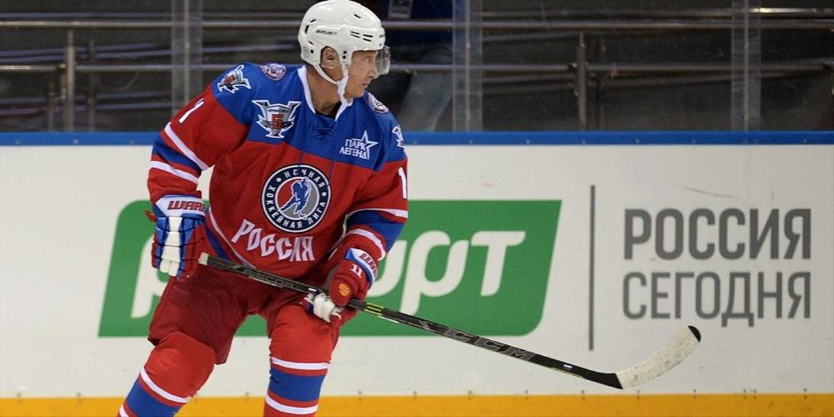 VIDEO Putin oslávil 63. narodeniny hokejom, strelil sedem gólov
