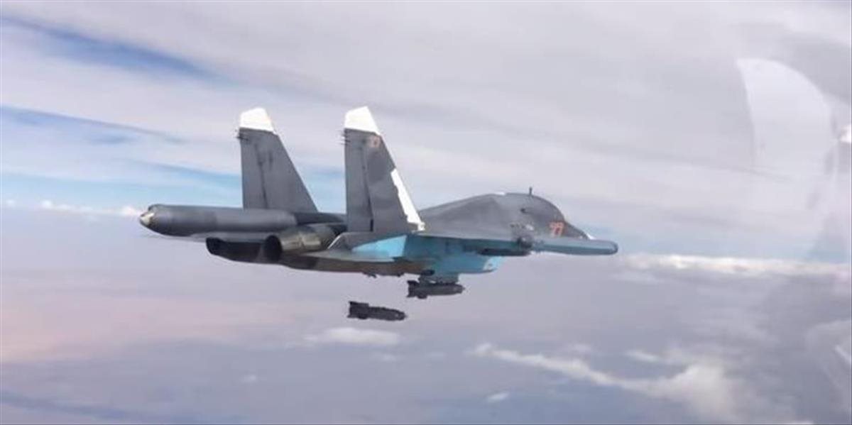 VIDEO Rusko tvrdí, že v najnovšej sérii náletov v Sýrii zabilo 300 povstalcov