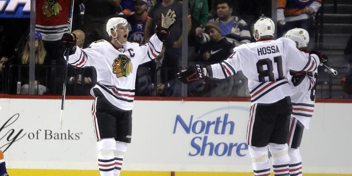 NHL: Hossa prihral na víťazný gól Chicaga