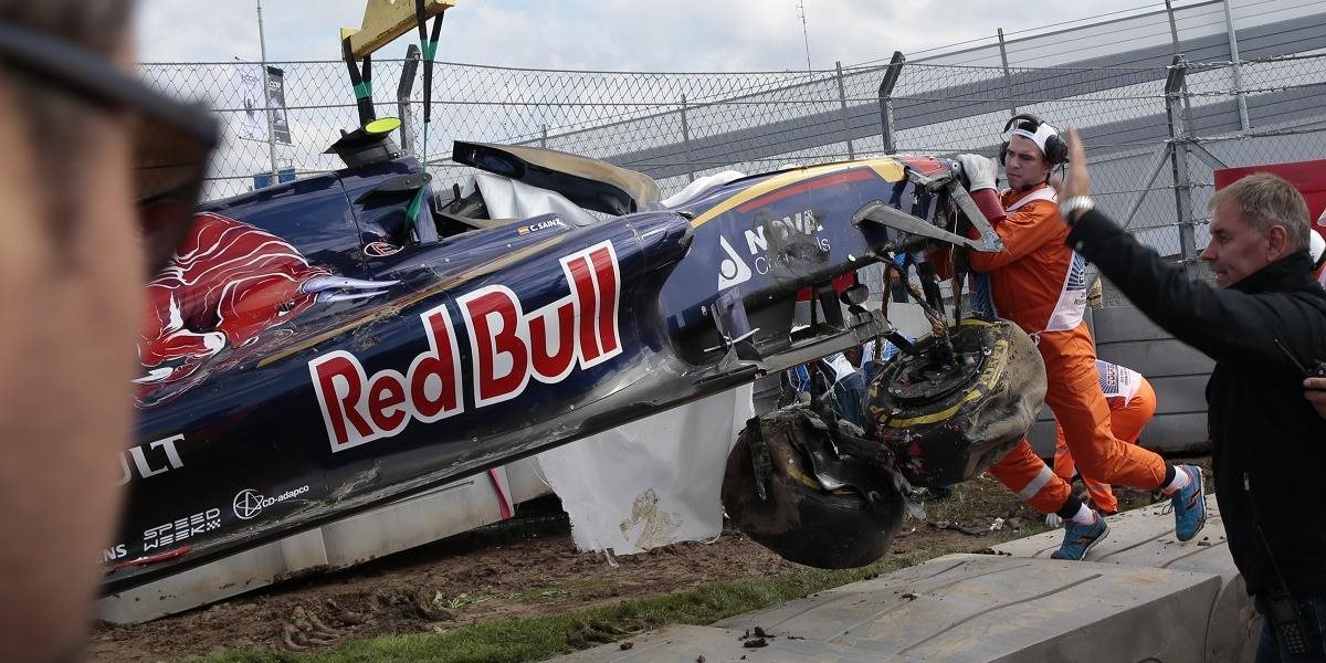 F1: Sainz havaroval v záverečnom tréningu na VC Ruska