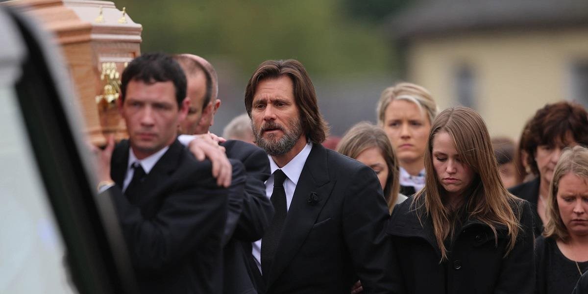 Jim Carrey sa zúčastnil na pohrebe bývalej priateľky