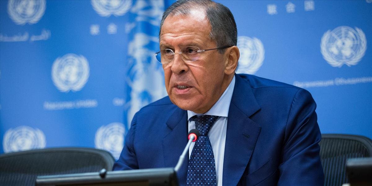 Lavrov sa stretne s emisárom OSN pre Sýriu, vyzýva na dialóg všetkých vonkajších hráčov