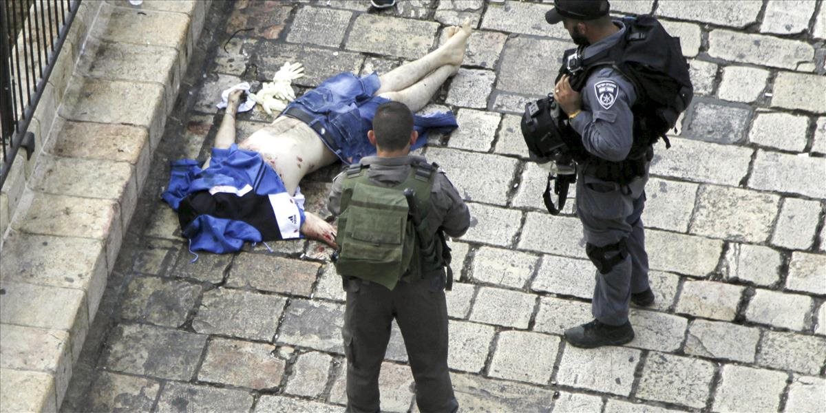 Mladý Palestínčan s nožom zaútočil na izraelského policajta, zastrelili ho
