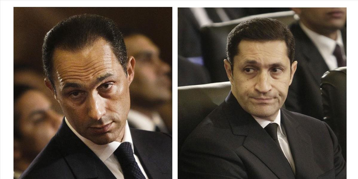 Egyptský súd nariadil prepustenie Mubarakových synov väznených za korupciu